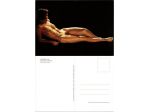 Cartolina Ufficiale di Artissima '98 Riccardo Messina Donna Nuda
