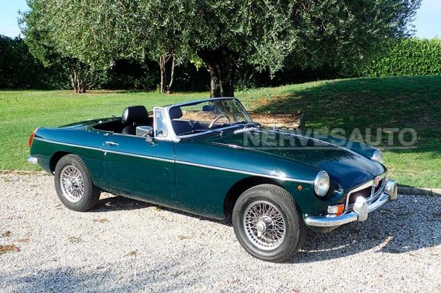 Mg MGB Spider 1800 1978 Verde, Interni in Pelle Nera, Overdrive