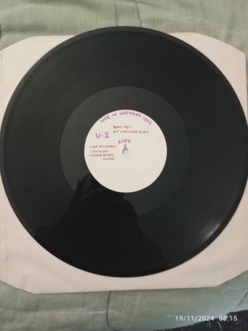 U2 "Hot lunch for Gloria 1983 -vinile - Foto 3