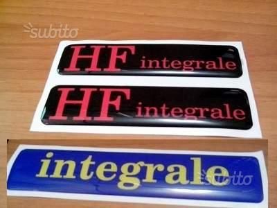 Kit adesivi carrozzeria lancia delta hf integrale 4 wd 8 valvole - Foto 7