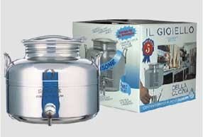 Fusto olio inox Sansone mod. Europa 5 litri - Cardelli