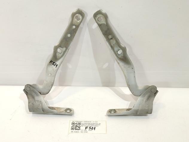 CERNIERE BAULE COFANO POSTERIORE DX SX VOLKSWAGEN Scirocco Serie (137) 1K8823302F 1K8823301E CFGC (0814) - Foto 2