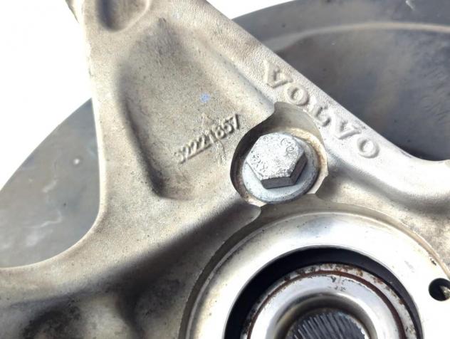 32221857 MONTANTE SOSPENSIONE ANTERIORE DESTRO MOZZO FUSELLO 32221265 VOLVO XC40 2.0 D 4X4 110KW AUT 5P (2019) RICAMBIO USATO - Foto 6