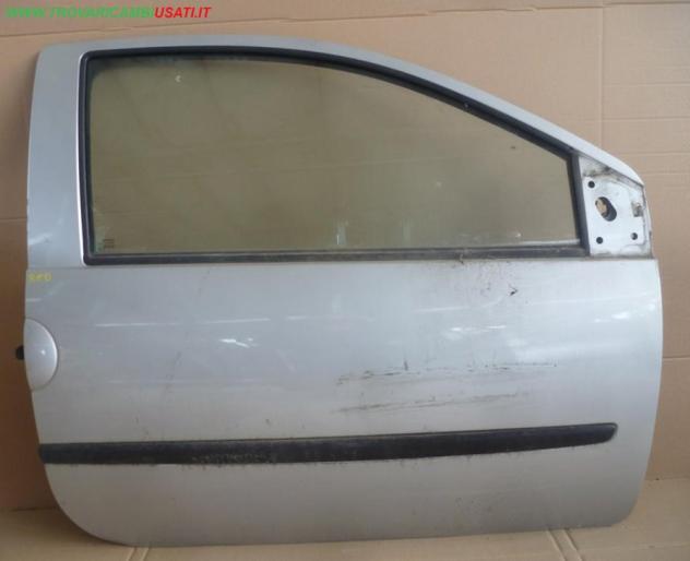 PORTA ANT.D. ARGENTO C/ALZ  Carrozzeria  Lamierati esterni  Porte  Porta ant. dx. RENAULT - TWINGO - 01-01-2012 - 01-09-2014, RENAULT - TWING