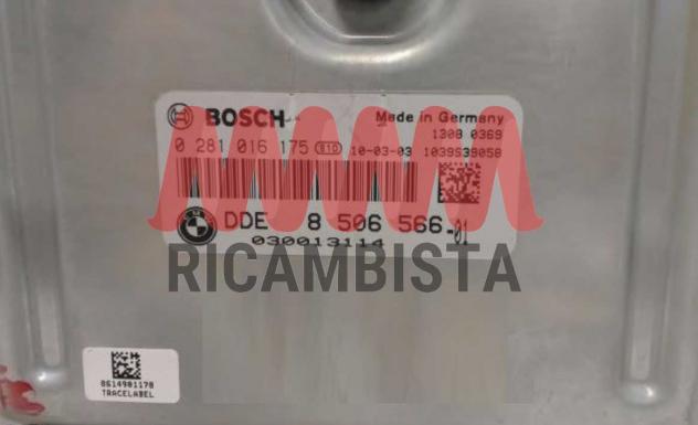 0281016175 BMW E90 320d centralina motore Bosch - Foto 2