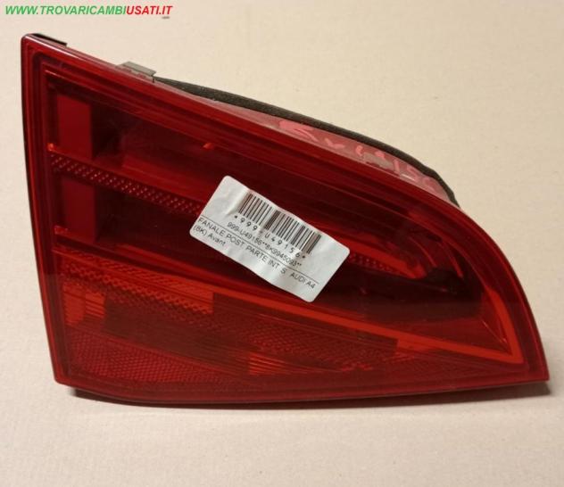 FANALE POST. PARTE INT. S. AUDI A4 (8K) Avant Parti elettriche Fanaleria Fanali Fanale post. sx. AUDI - A4 Allroad - 01-03-2009 - 01-04-2016, AUDI