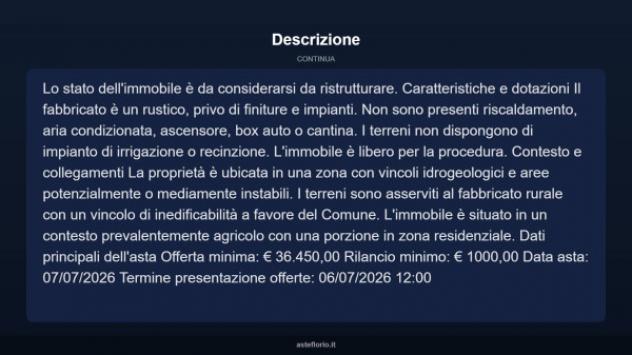 Immobile in asta di 6772 m² in vendita a Monteforte Irpino - Foto 14