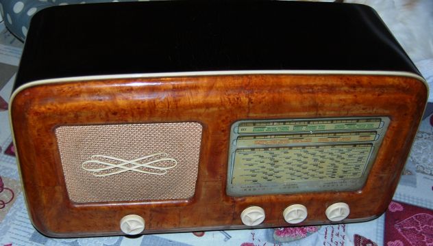 radio allocchio bacchini mod 225 a valvole AM funzionante - Foto 4
