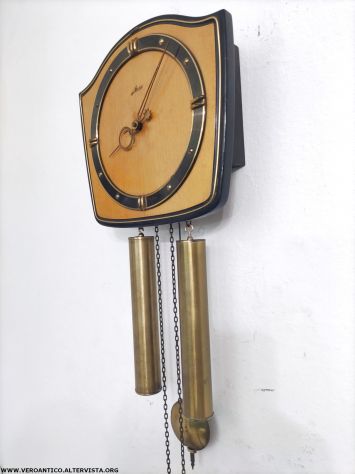 176245 Antico orologio da parete a due pesi - Foto 2