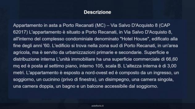 Immobile in asta di 66 m² in vendita a Porto Recanati - Foto 16