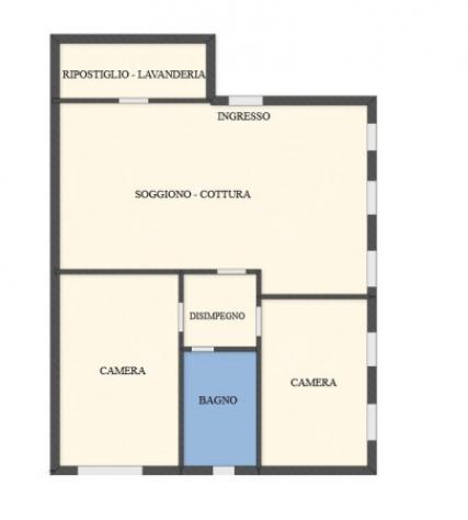 Appartamento di 75 m² con 3 locali e box auto in vendita a San Giorgio delle Pertiche