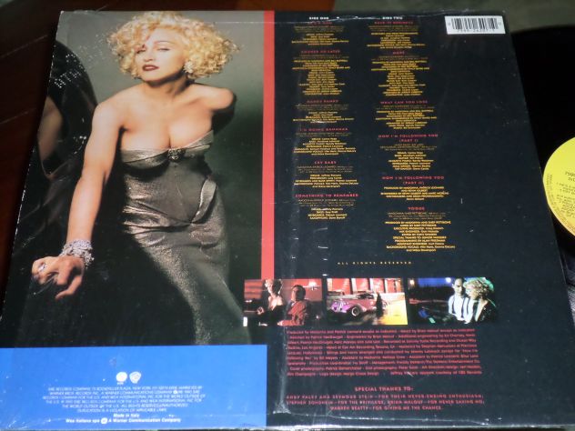 MADONNA - I'm Breathless O.S.T (Dick Tracy) LP / 33 giri 1990 Sire Italy - Foto 2