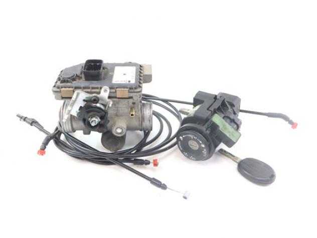 PIAGGIO MP3 300 TOURING LT 1B001538 CM082504 KIT CHIAVE ACCENSIONE ECU CORPO FARFALLATO 09 - 13 KEY ECU KIT