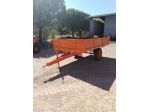 carrello agricolo marca menci portata 25 Q ribaltamento meccanico