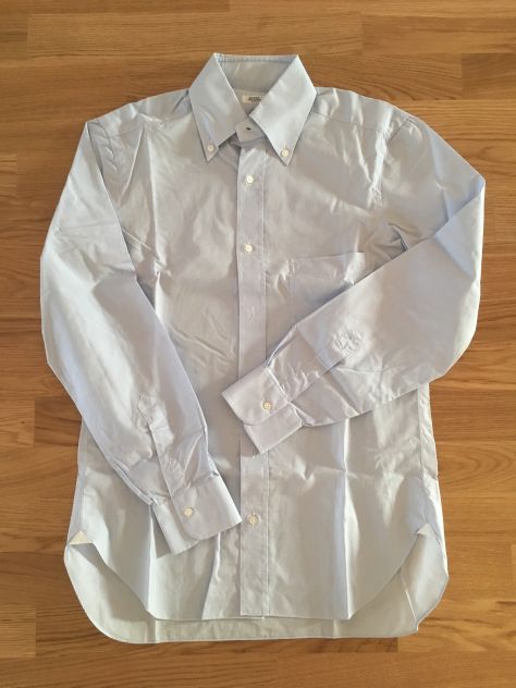 Camicia Barba Napoli, 39 15 1/2, celeste azzurro