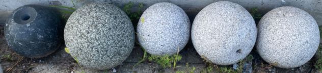 Sfera in pietra granito - Foto 6