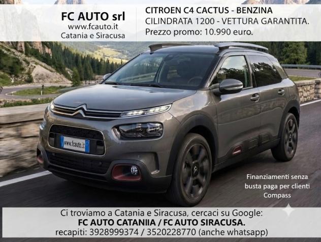 Citroen C4 Cactus 2020 - UNI PROP -  PARI A NUOVO