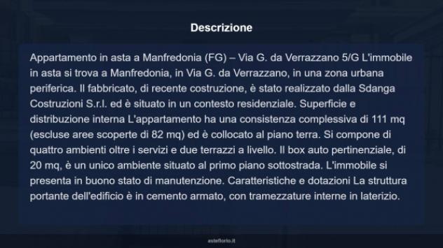 Immobile in asta di 111 m², box auto in vendita a Manfredonia - Foto 17