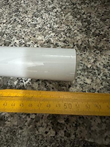 Pellicola wrapping bianca 50 cm di larghezza nuova - Foto 3