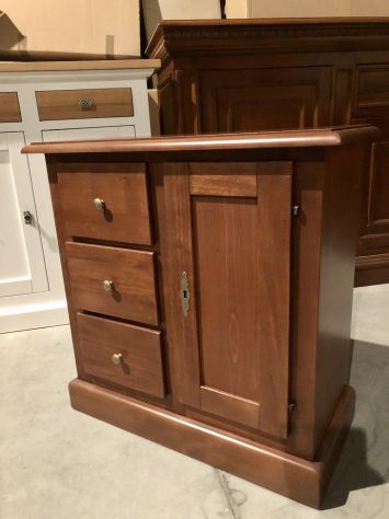 NUOVA BASE 1 ANTA 3 CASSETTI DI VERO LEGNO - Foto 2