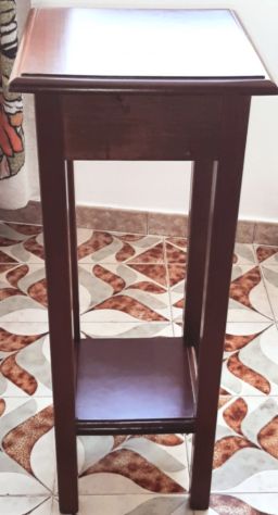 TAVOLINO CLASSICO IN LEGNO CON CASSETTO - Foto 2