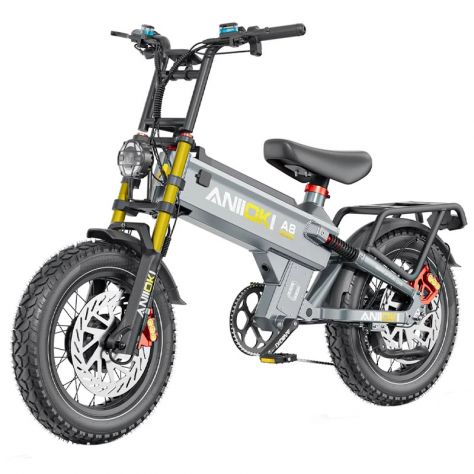 FAT BIKE ANIIOKI A8 PRO MAX 4400W 52V 70AH DUAL MOTOR NUOVO - Foto 2