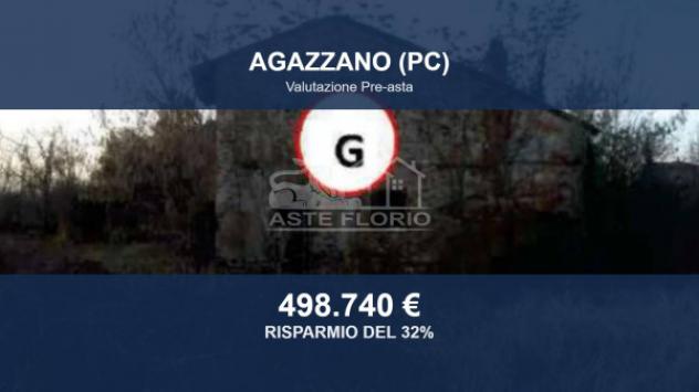 Immobile in asta di 139833 m² in vendita a Agazzano