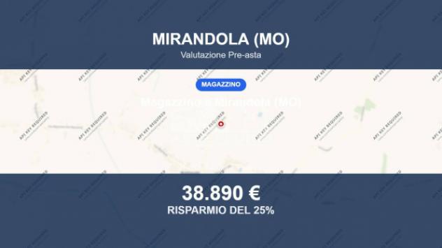 Immobile in asta di 94 m² in vendita a Mirandola