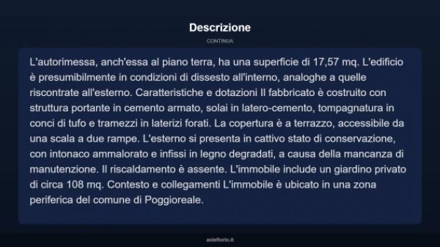 Immobile in asta di 112 m², box auto in vendita a Poggioreale - Foto 13