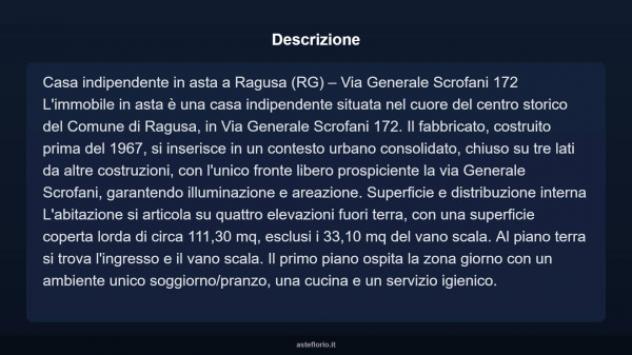 Immobile in asta di 111 m² con più di 5 locali in vendita a Ragusa - Foto 3