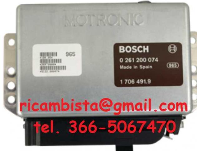0261200074 BMW E28 525 centralina motore Motronic - Foto 2