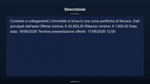 Immobile in asta di 92 m² in vendita a Novara - Foto 8