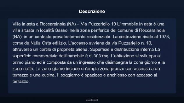 Immobile in asta di 303 m² con più di 5 locali in vendita a Roccarainola - Foto 3