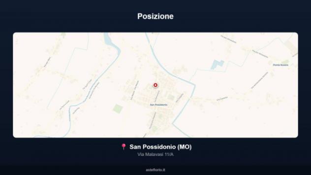 Immobile in asta di 146 m², box auto in vendita a San Possidonio - Foto 14