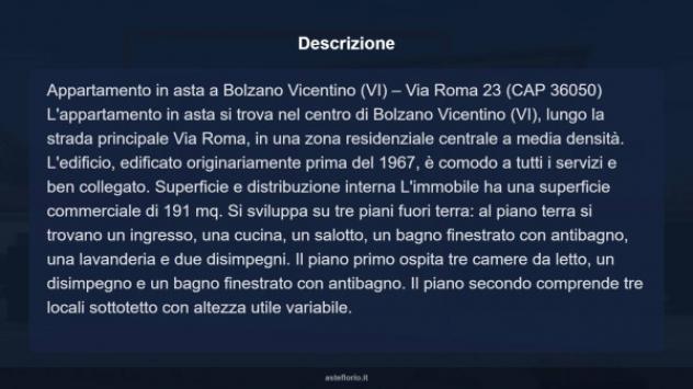 Immobile in asta di 172 m² in vendita a Bolzano Vicentino - Foto 12