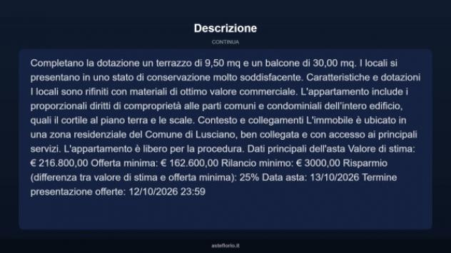 Immobile in asta di 189 m² in vendita a Lusciano - Foto 9