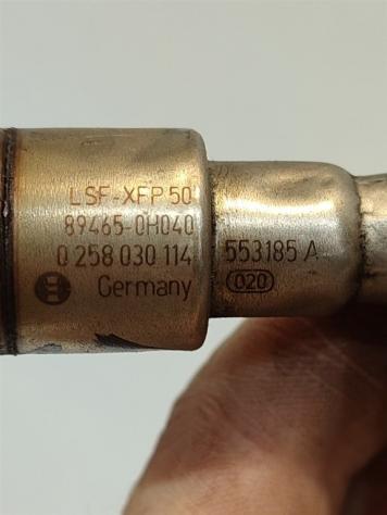 SONDA LAMBDA TOYOTA Aygo 3° Serie 89465-0H040 0258030114 1KRFE benzina 998 (15) - Foto 4