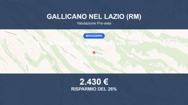 Immobile in asta di 6 m² in vendita a Gallicano nel Lazio