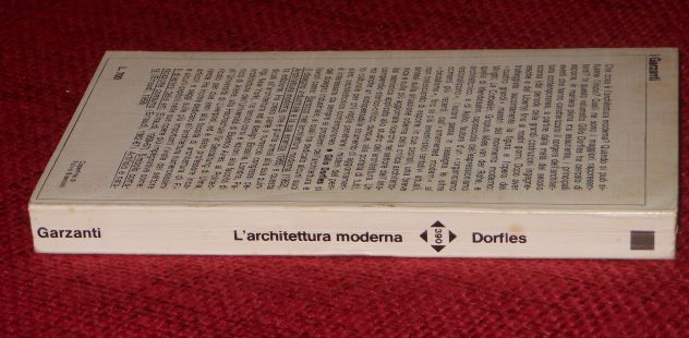 l'architettura moderna, Gillo Dorfles, I GARZANTI n. 390, Settembre 1972. - Foto 5