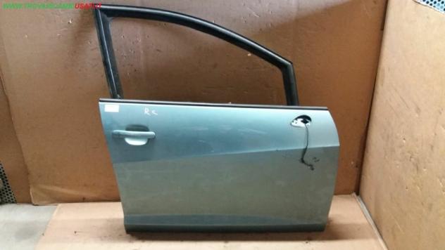 PORTA ANT.D. VERDE ACQUA (NUDA) SEAT IBIZA (6J) 5p / SC 3p  Carrozzeria  Lamierati esterni  Porte  Porta ant. dx. SEAT - IBIZA - 01-05-2012 - 01-05-20