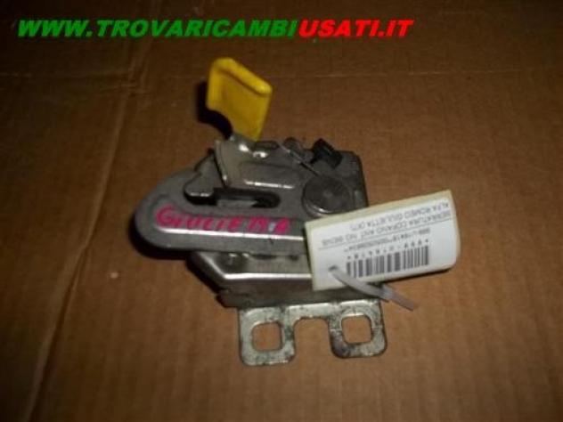 SERRATURA COFANO ANT. NO SENS. ALFA ROMEO GIULIETTA (X7)  Carrozzeria  Lamierati esterni  Cofano  Serratura cofano ALFA ROMEO - GIULIETTA - 01-03-2010