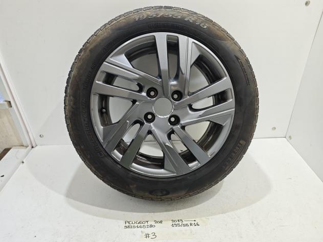 CERCHIO IN LEGA PEUGEOT 208 Serie 9825165280 (19)