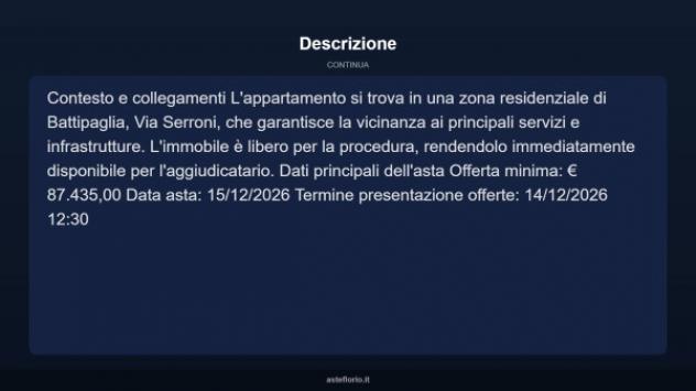Immobile in asta di 75 m² in vendita a Battipaglia - Foto 4