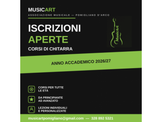 Corsi di chitarra
