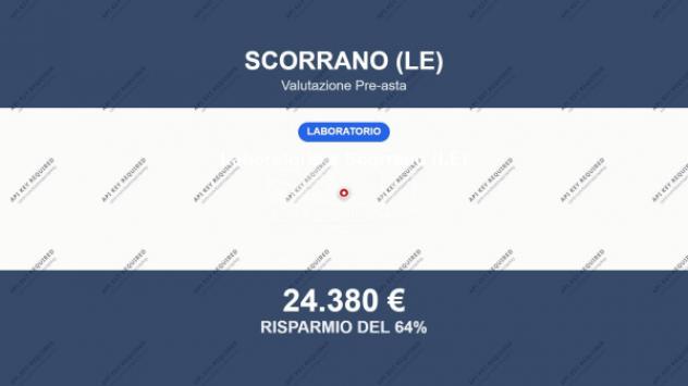 Immobile in asta di 85 m² in vendita a Scorrano