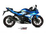 Scarico Mivv per Suzuki Gsx 250  R delta Race gp Pro Suono filtro K&N Bmc