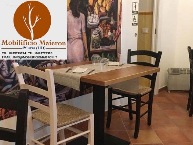 Sedie Tavoli Prato Per Arredamento Bar Ristorante Pizzeria Pub cd140 - Foto 9