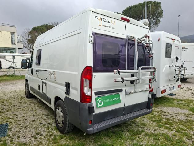 VAN CAMPER PURO CI DUCATO LETTO MATRIMONIALE FOTOVOLTAICO WEBASTO CLIMATIZZATORE CAMPEGGIO USATI GENERALI 1556 - Foto 3
