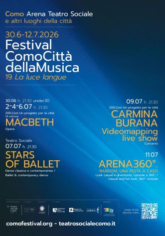 30/06 - 12/07:Festival Como Città della Musica 2026 - La luce langue