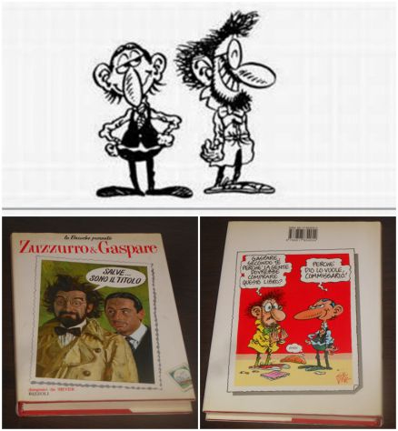SALVE... SONO IL TITOLO, ZUZZURRO E GASPARE A FUMETTI, Ed. Rizzoli 1988.